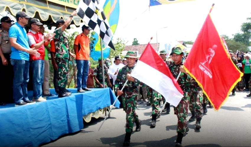 HUT Kodam Brawijaya ke-71, Monumen Tugu Kadet Soewoko Jadi Lokasi Utama Pemberangkatan Peserta Napak Tilas