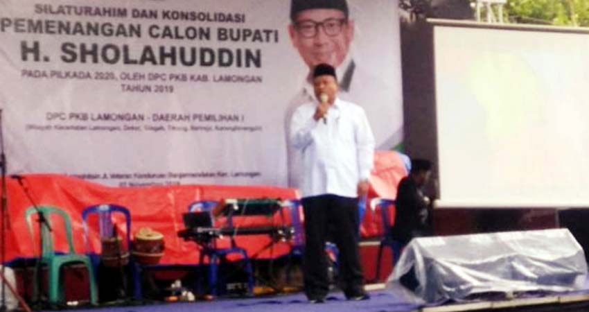 Jelang Pilkada Lamongan, Ribuan Warga Nahdliyin Hadiri Silaturrahmi dan Konsolidasi Pemenangan Sholahuddin