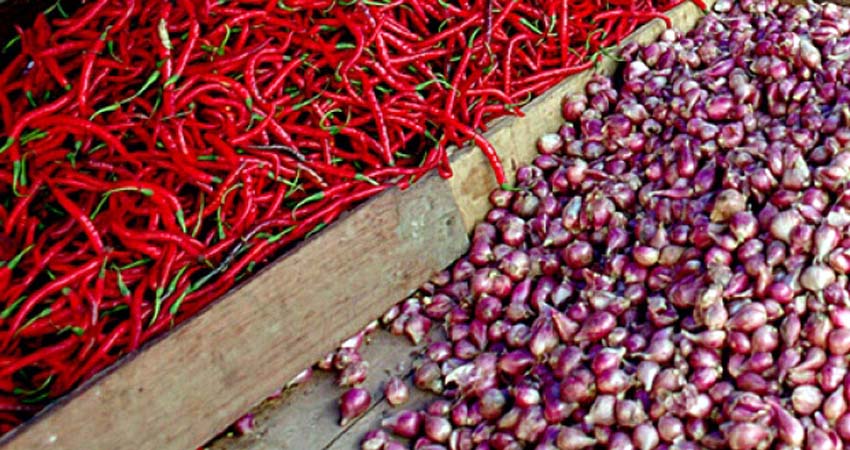 Cabai dan Bawang Merah Naik, Jelang Natal dan Tahun Baru, Harga Kebutuhan Pokok di Lamongan Terpantau Stabil