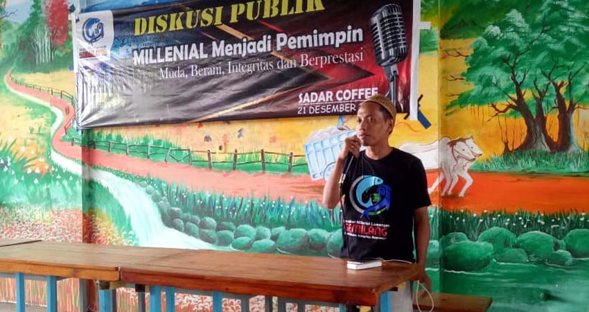 Gemilang Gelar Diskusi Publik, Rekomendasikan Kaum Millenial Harus Mampu Jadi Pemimpin di Lamongan