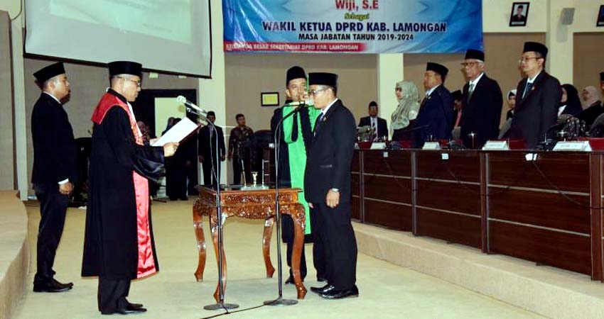 Komposisi Pimpinan DPRD Lamongan Akhirnya Sudah Lengkap