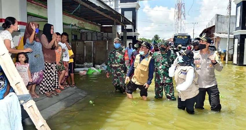 Hujan Deras, 12 Kecamatan dan 67 Desa di Lamongan Diterjang Banjir