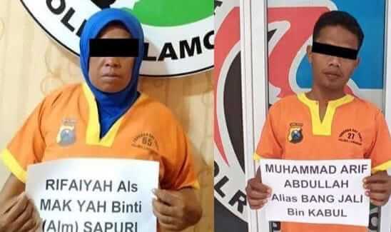 Nekat Melanjutkan Bisnis Haram Anaknya, Seorang Emak dari Desa Mayong Ditangkap Satreskoba Polres Lamongan