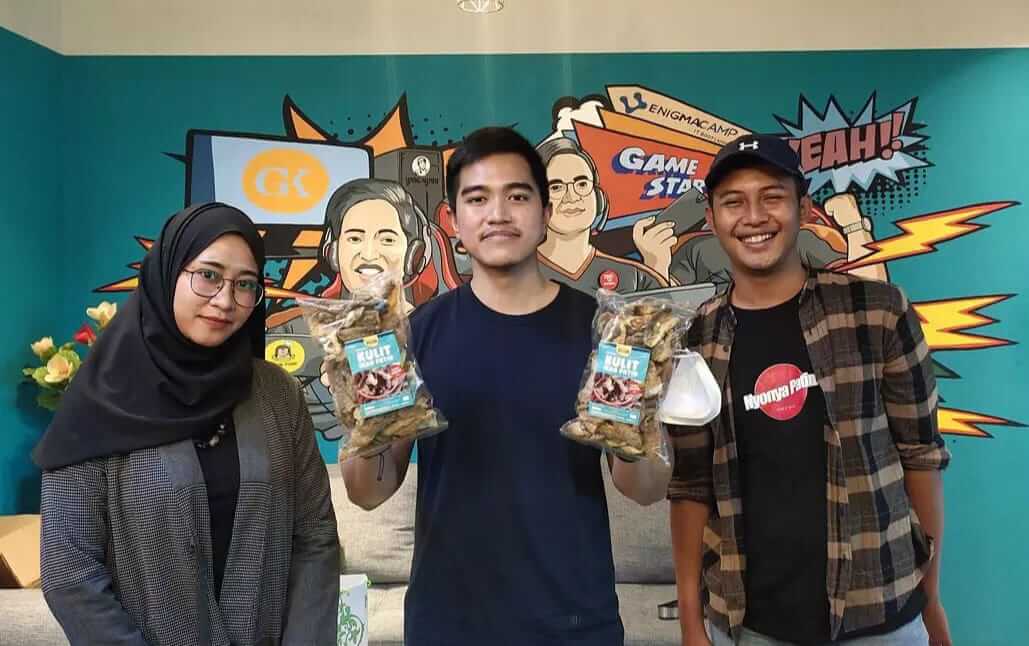 Kripik Kulit Ikan Patin Karya Pasutri Lamongan Bakal Ikuti Pameran yang Dipelopori Kaesang dan Dihadiri Presiden