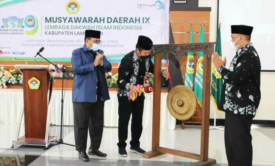 Bupati Yuhronur Berharap Kontribusi Organisasi LDII bisa Wujudkan Kejayaan Lamongan yang Berkeadilan