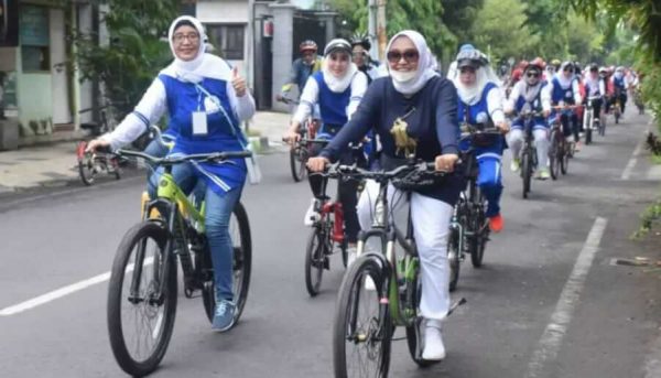 IWAPI Lamongan Gelar Gowes Bareng