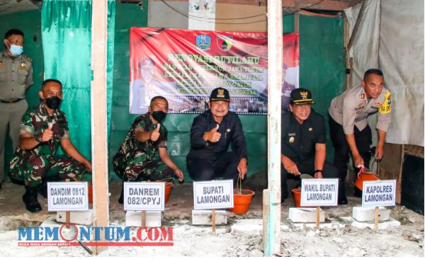 Pemkab dan TNI Sinergi Pemenuhan Rumah Layak Huni di Lamongan