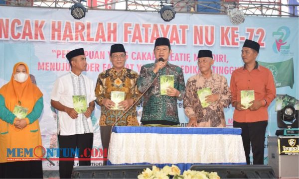 Gelar Puncak Harlah Ke-72 Tahun Fatayat NU, Bupati Yuhronur Pesan Kolaborasi Mewujudkan Lamongan Inklusif