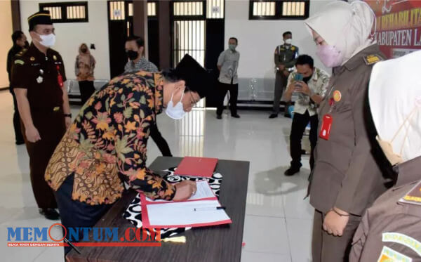 Kejari dan Pemkab Resmi Launching Balai Rehabilitasi Adhyaksa Kabupaten Lamongan