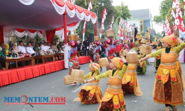 Megilan Karnaval Lamongan Tampilkan Keragaman Budaya mulai Sejarah Pengantin Bekasri hingga Joko Tingkir