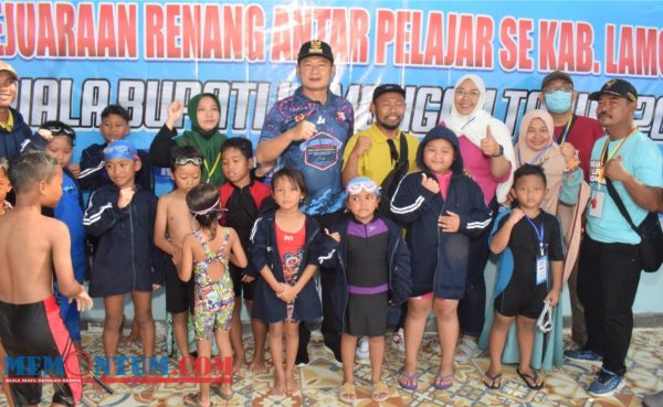 Buka Swimming Competition for Students, Pemkab Lamongan Siapkan Bibit Atlet Renang Berkualitas