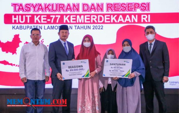 Launching Program Perintis 2022, Bupati Lamongan Siapkan Beasiswa untuk 7230 Pelajar