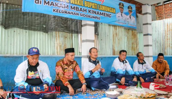 Makam Mbah Kinameng, Panglima Perang Kadipaten Lamongan Dipugar