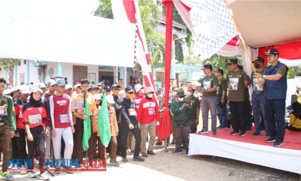 Pemkab Lamongan Gelar Lomba Gerak Jalan Mayangkara Napaktilas Perjuangan Pasukan Kuda Putih