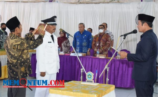 Lantik Kepala Desa Dermolemahbang Lamongan