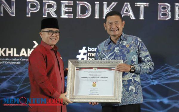 Penganugerahan Pelayanan Publik dan Reformasi Birokrasi, Indeks Reformasi Birokrasi 2022 Pemkab Lamongan Berpredikat BB