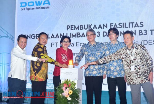 Tingkatkan Iklim Investasi Lamongan, Fasilitas Pengelolaan Limbah B3 dan Non B3 Diresmikan Bupati Yuhronur