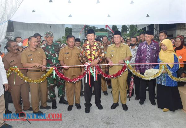 Resmikan Japorsun, Bupati Yuhronur Berharap Keterlibatan Aktif Masyarakat Bangun Desa Menuju Kejayaan Lamongan