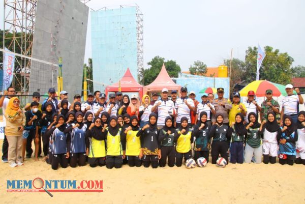 86 Tim Bersaing di Piala Bupati Cup Ajang Lamongan Beach Volleyball Champions