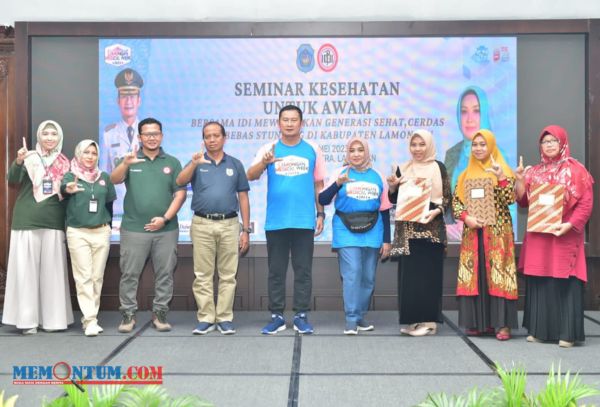 Peringati Hari Bakti IDI dan HJL Ke-454, Lamongan Launching Orang Tua Asuh untuk Anak Stunting