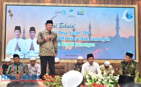 Undang Seluruh Kades di Lamongan, Bupati Yuhronur Ajak Jalin Sinergitas Wujudkan Kejayaan Lamongan
