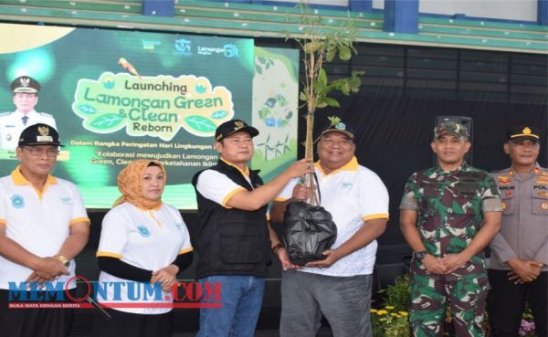 Lahirkan Kembali Spirit Lamongan Hijau, Bupati Yuhronur Launching LGC Reborn